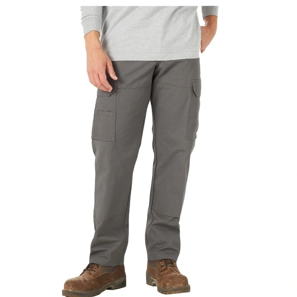 NEW! Wrangler Workwear 42x30 Ranger Pants Gray